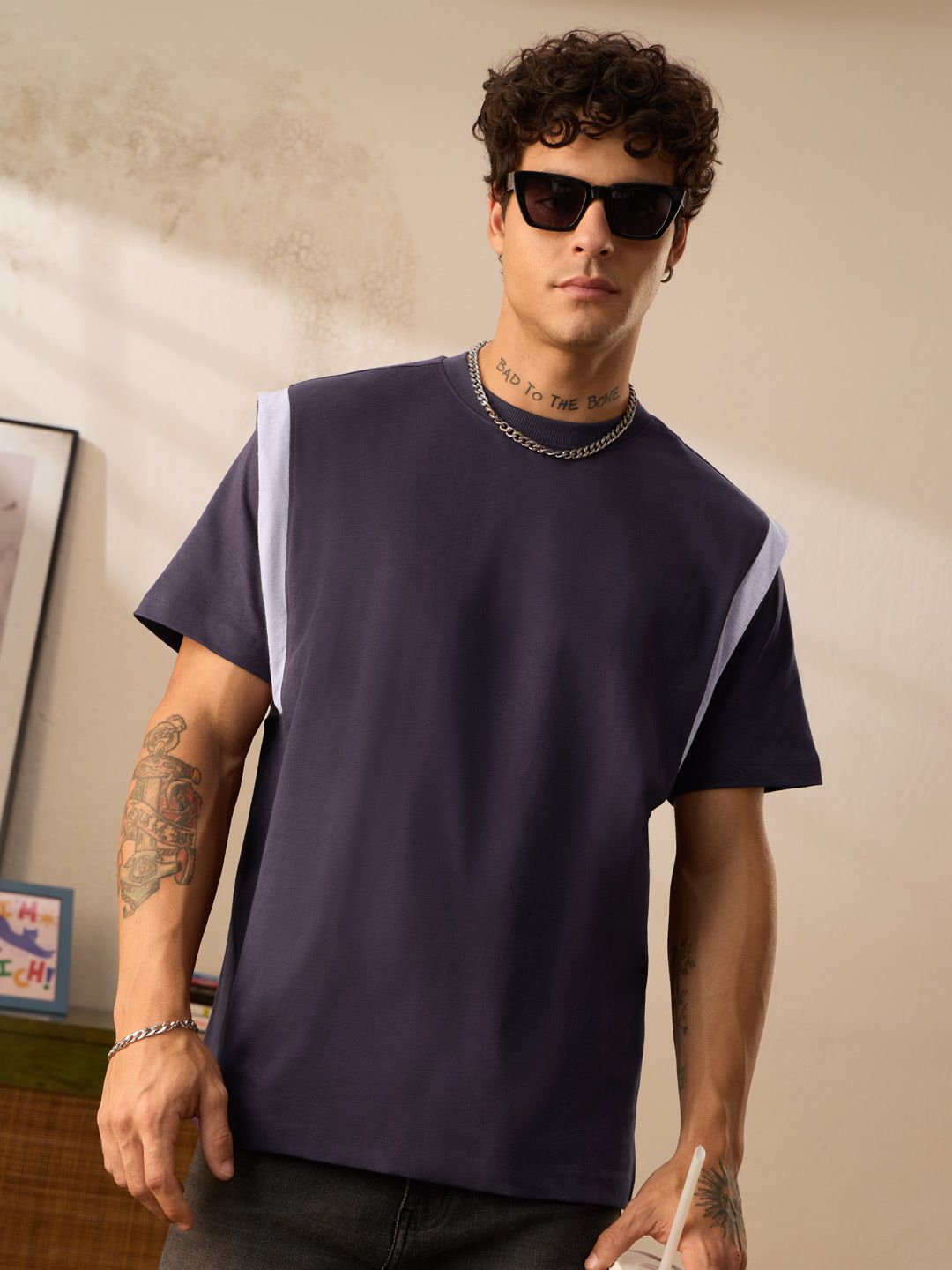 Korean T-shirt: Berry Oversized T-Shirts
