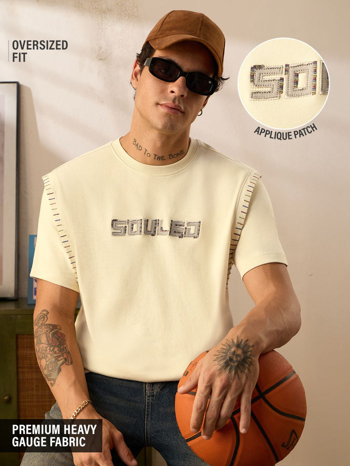 Oversized T-Shirt: Oyster Oversized T-Shirts
