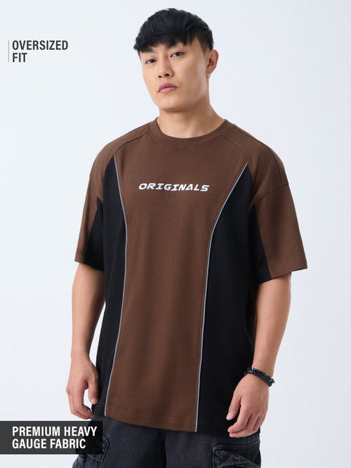 TSS Originals: Brown Armour Oversized T-Shirts