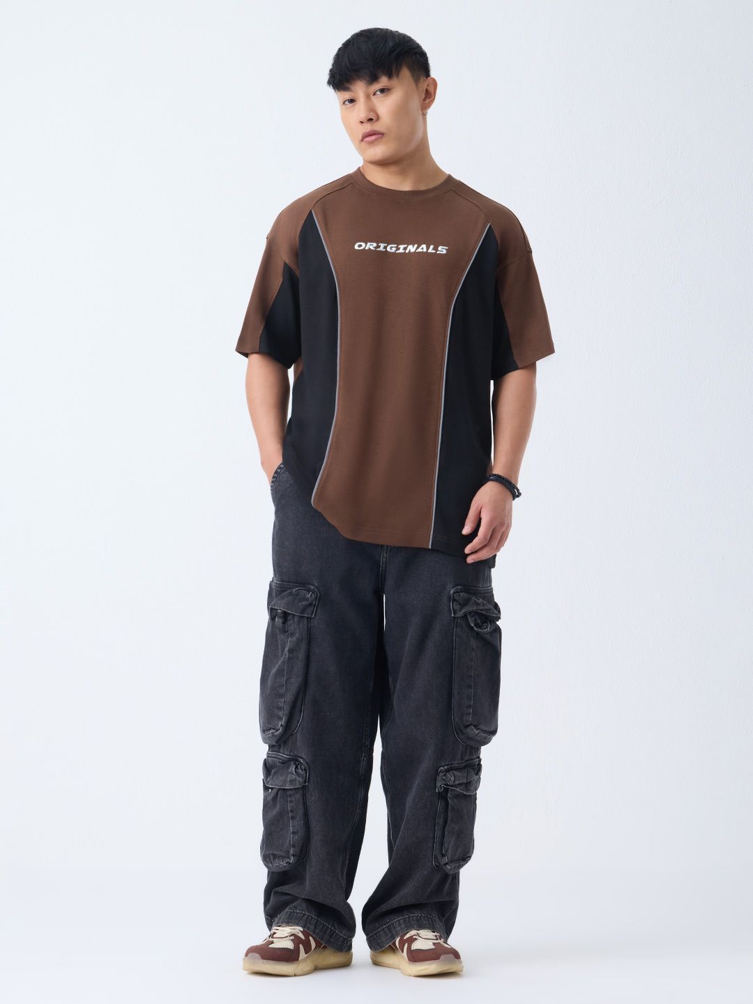 TSS Originals: Brown Armour Oversized T-Shirts