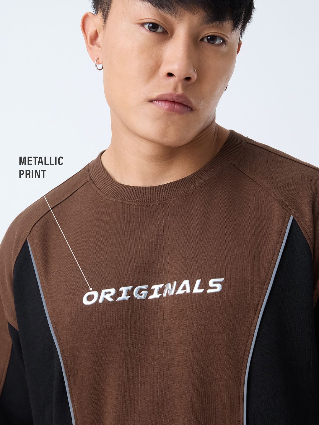 TSS Originals: Brown Armour Oversized T-Shirts