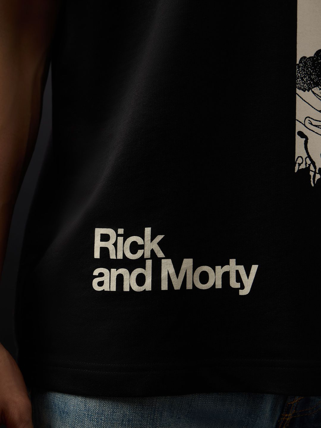Rick & Morty: Nothing On Purpose Oversized T-Shirts