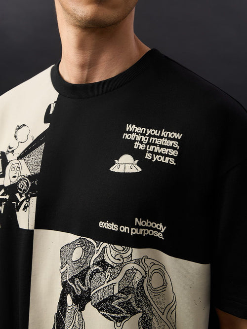 Rick & Morty: Nothing On Purpose Oversized T-Shirts