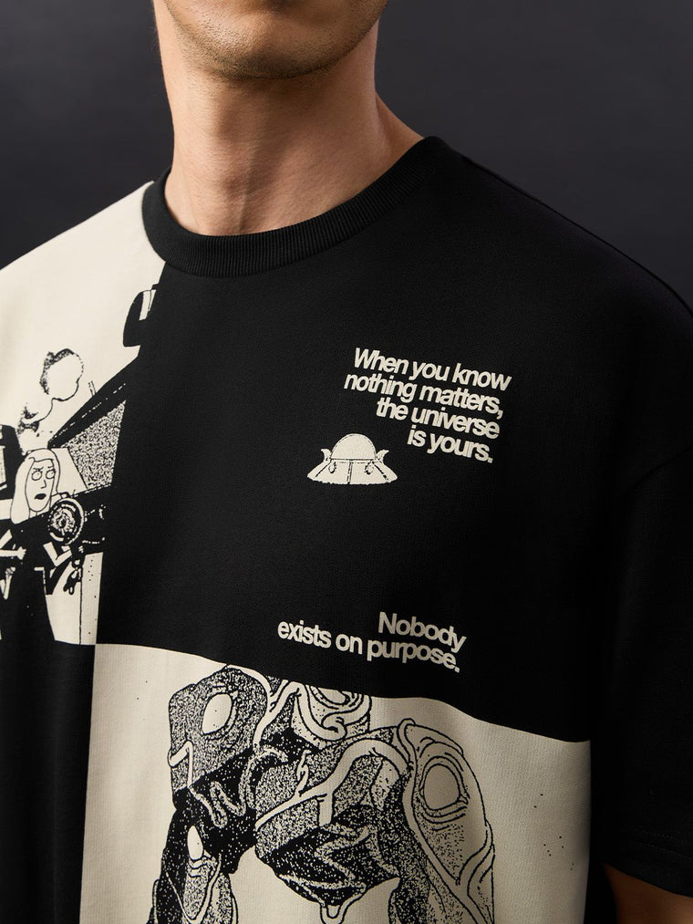 Rick & Morty: Nothing On Purpose Oversized T-Shirts