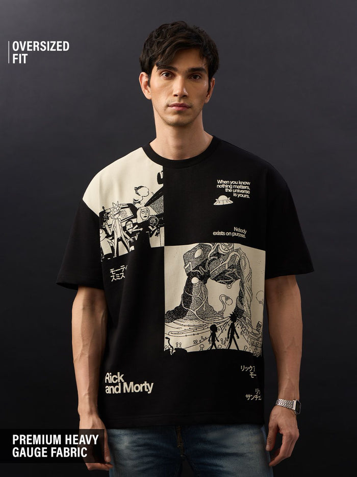 Rick & Morty: Nothing On Purpose Oversized T-Shirts