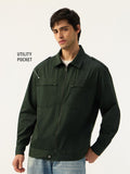 Overshirt: Military Olive Overshirts