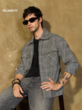 Utility Shacket: Gargoyle Men Shackets