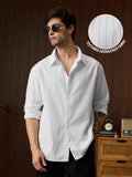 Seersucker: Moonlight Men Textured Shirts