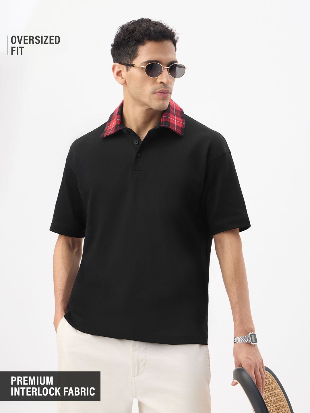 Oversized Polo: Crossfade Oversized Polos