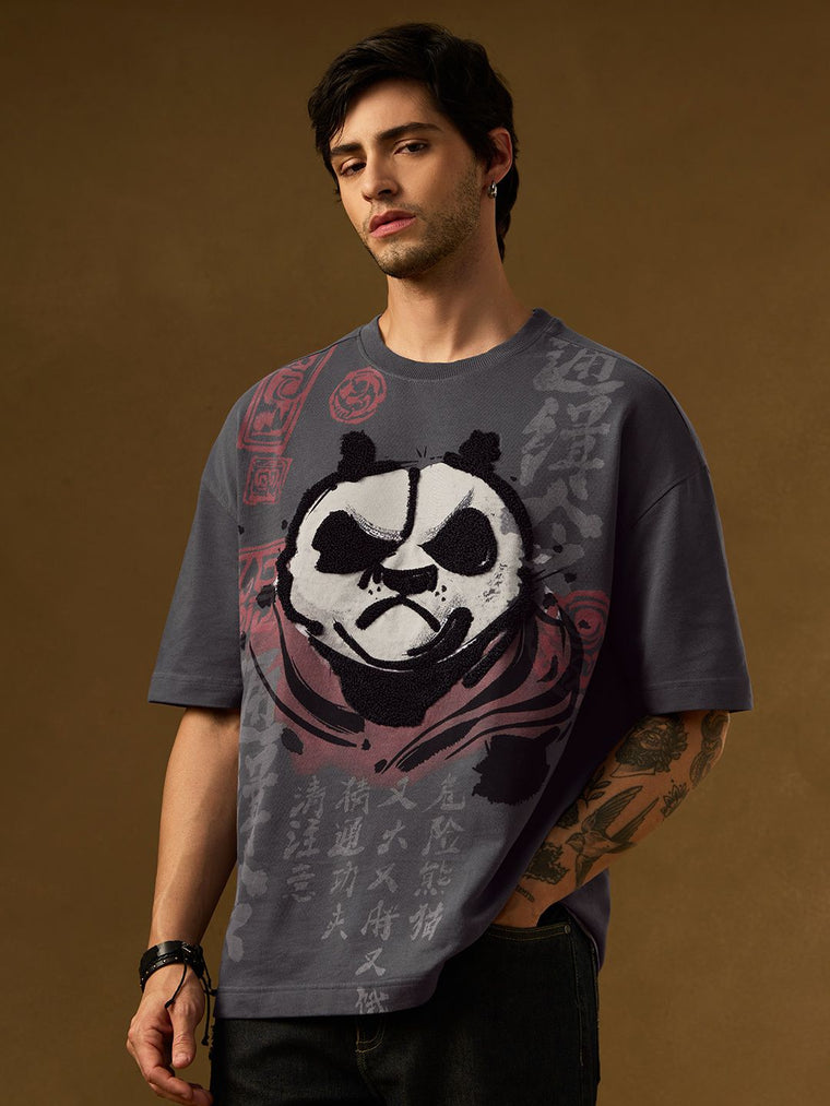Kung Fu Panda: Angry Panda Super Oversized T-Shirts
