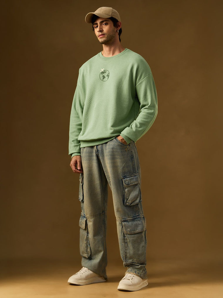 TSS Originals: Globetrotter Men Oversized Sweatshirts