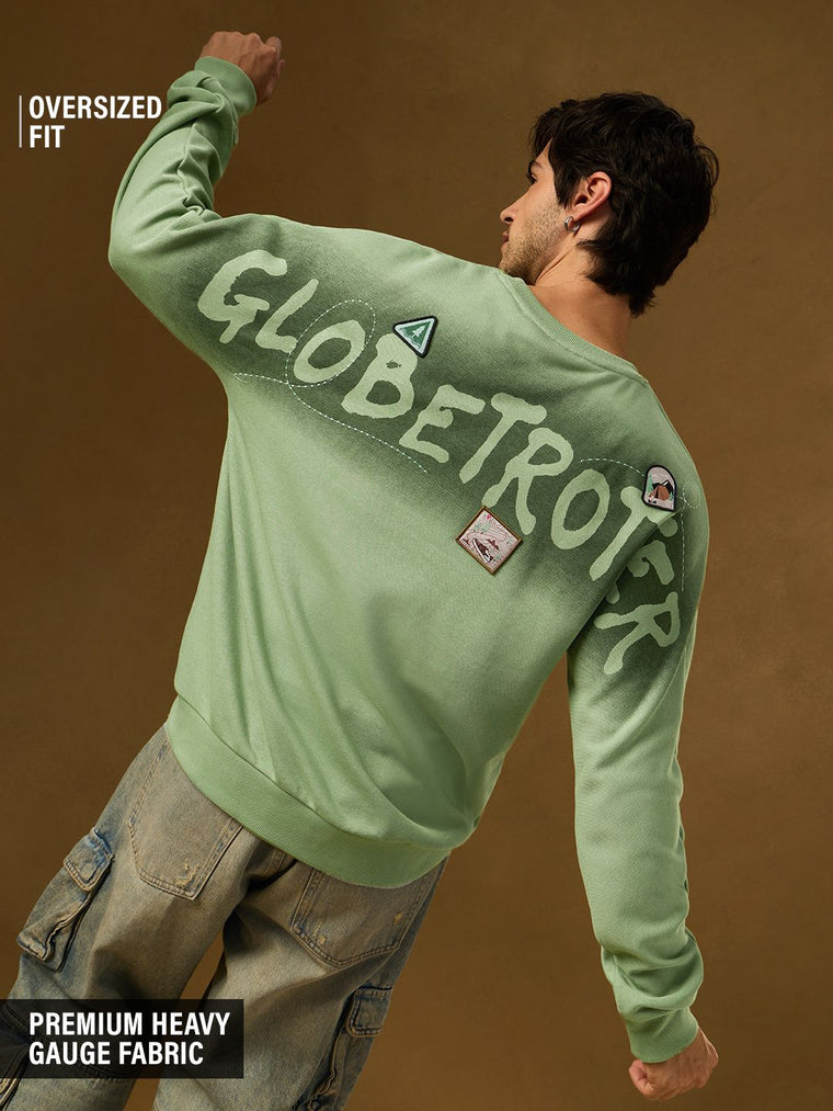 TSS Originals: Globetrotter Men Oversized Sweatshirts