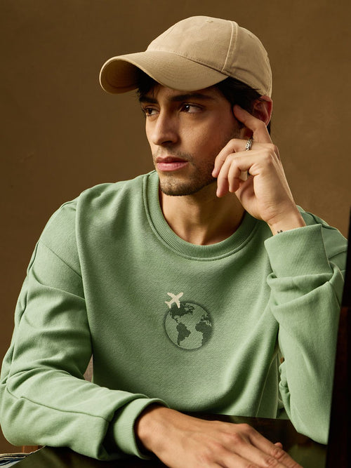 TSS Originals: Globetrotter Men Oversized Sweatshirts