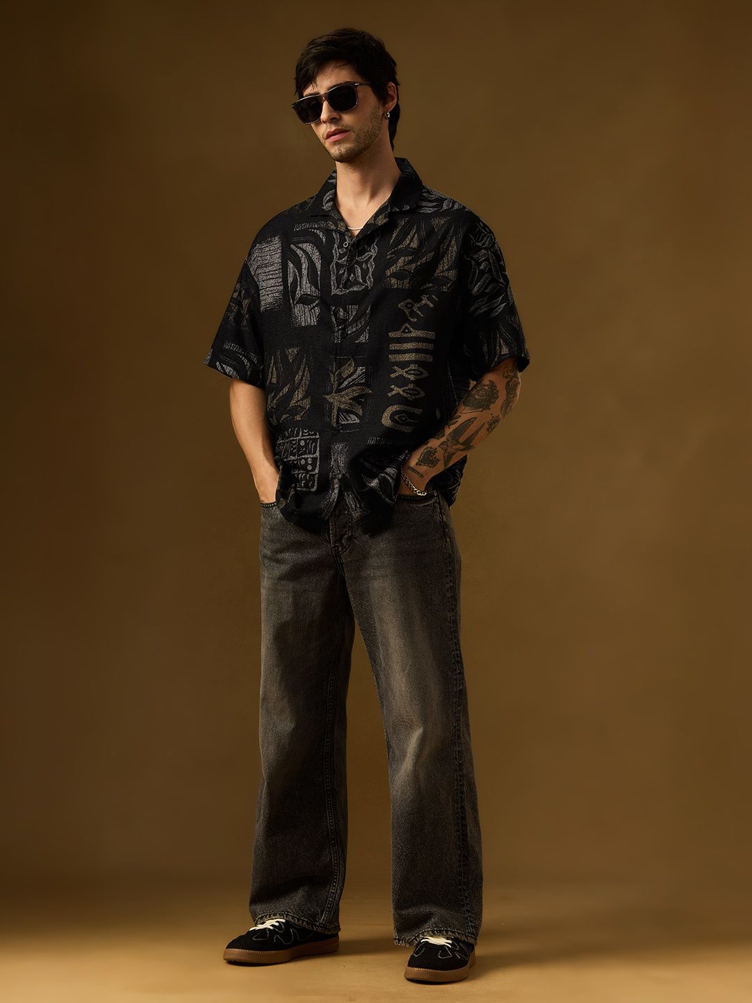 Oversized Shirt: Echoes of Harappa Oversized Shirts