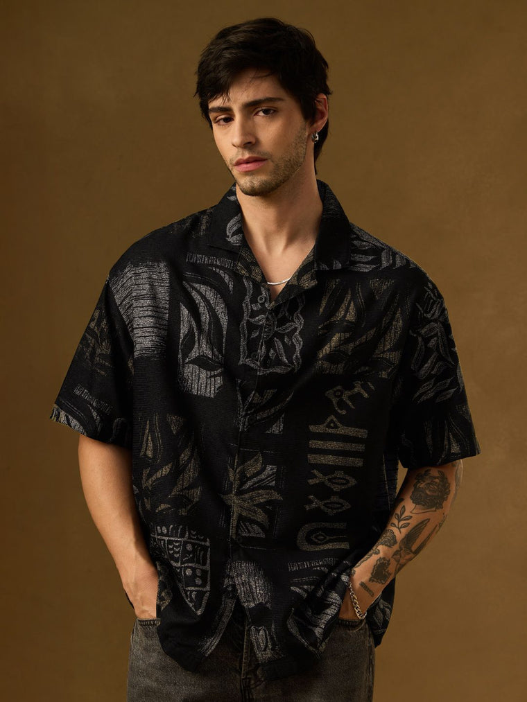 Oversized Shirt: Echoes of Harappa Oversized Shirts