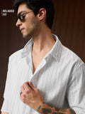 Seersucker: Moonlight Men Textured Shirts