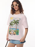 Peanuts: Crayons Women Oversized T-Shirts