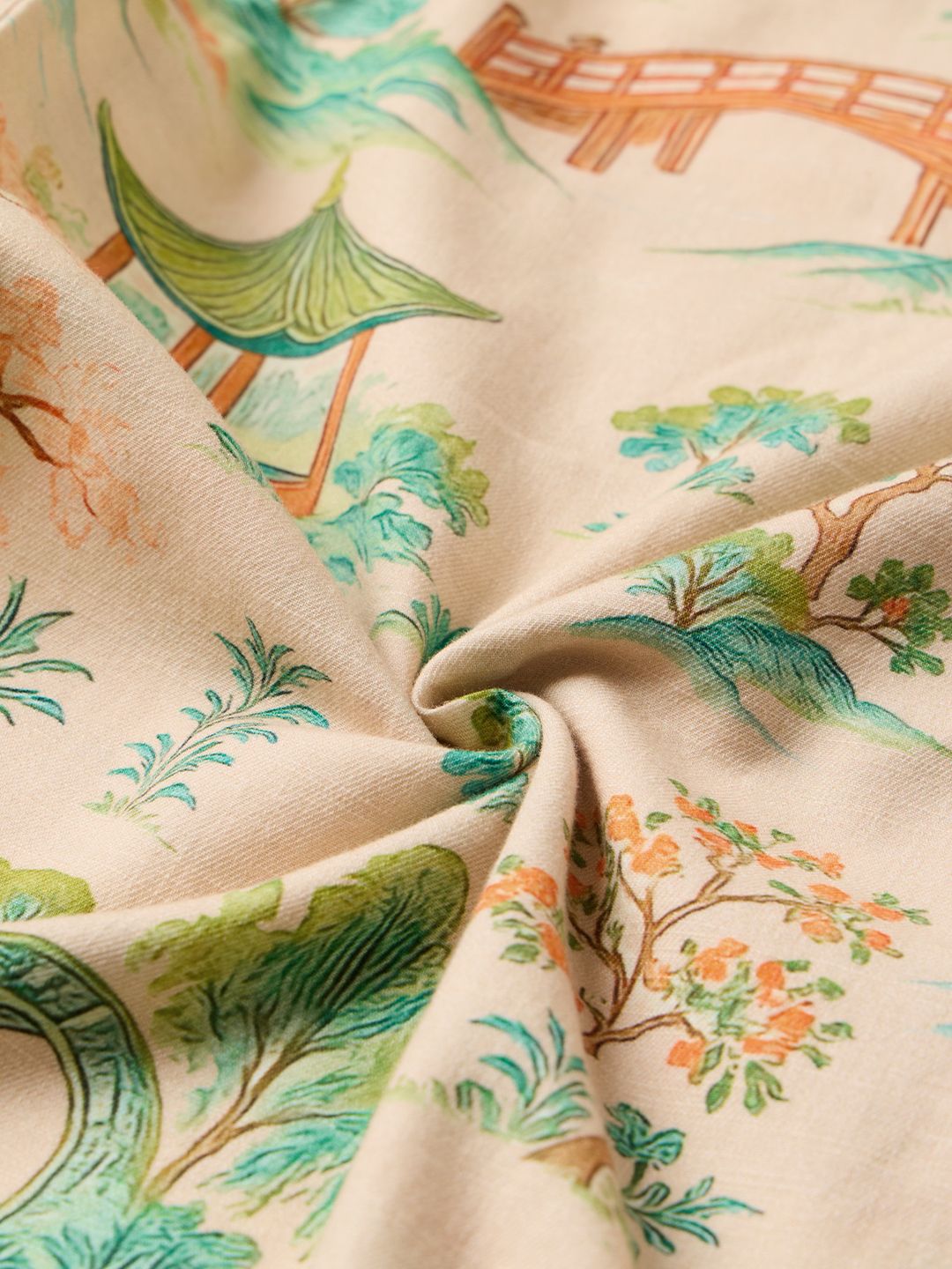 Relaxed-Fit Shirt: Ikebana Men Relaxed Shirts