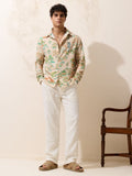 Relaxed-Fit Shirt: Ikebana Men Relaxed Shirts