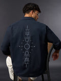 Cotton Linen: Phases Of Moon Cotton Linen Shirts