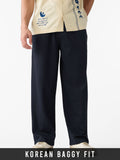 Korean Joggers: Navy Korean Joggers