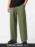 Korean Joggers: Basil Korean Joggers