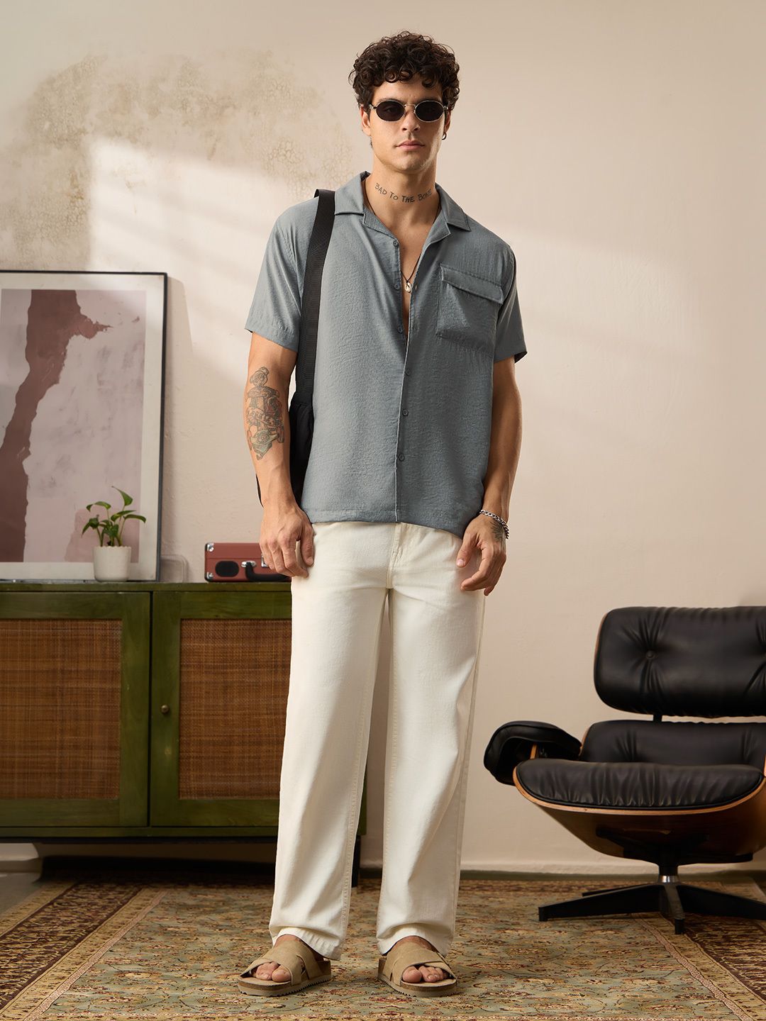 Crinkled Shirt: Anchor Holiday Shirts
