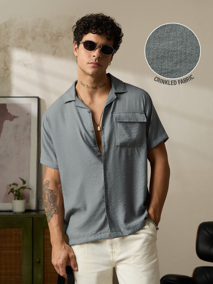 Crinkled Shirt: Anchor Holiday Shirts