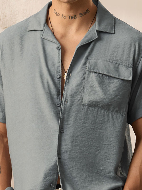 Crinkled Shirt: Anchor Holiday Shirts