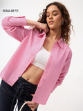 Classic Solids: Rose Women Regular Shirts