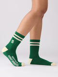 Souled Socks: Varsity Green Socks