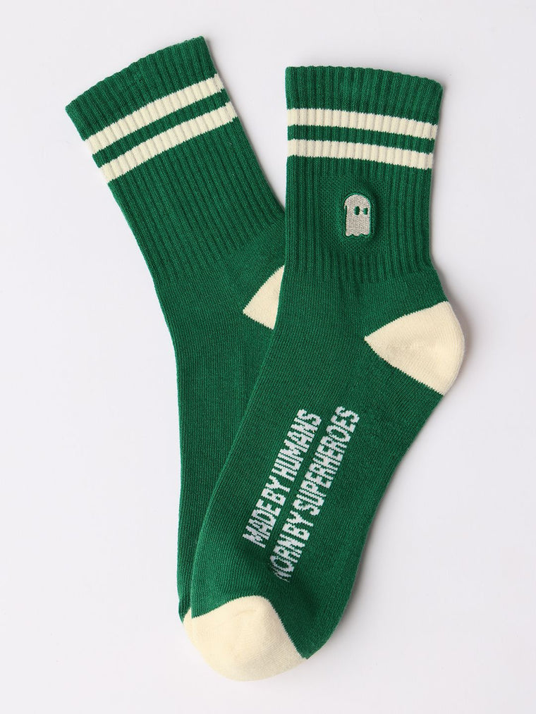Souled Socks: Varsity Green Socks