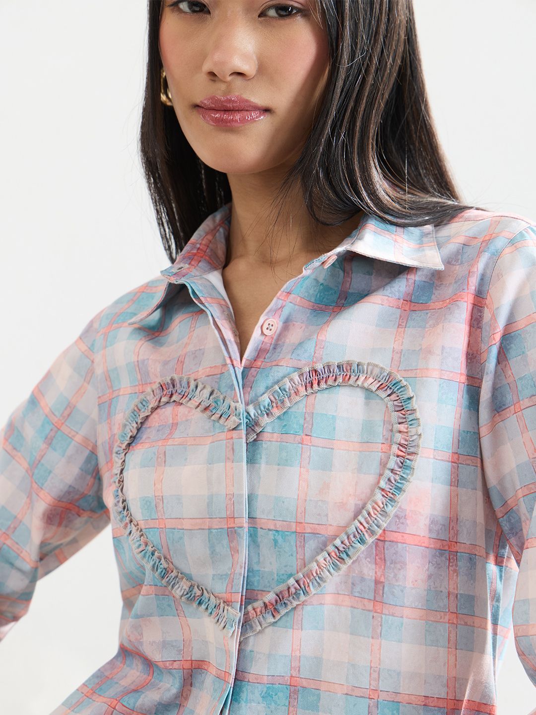 Plaid Shirt: Rosewood Women Regular Shirts