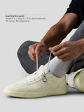 UBZ FLY: Off White Men Low Top Sneakers