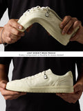 UBZ FLY: Off White Men Low Top Sneakers