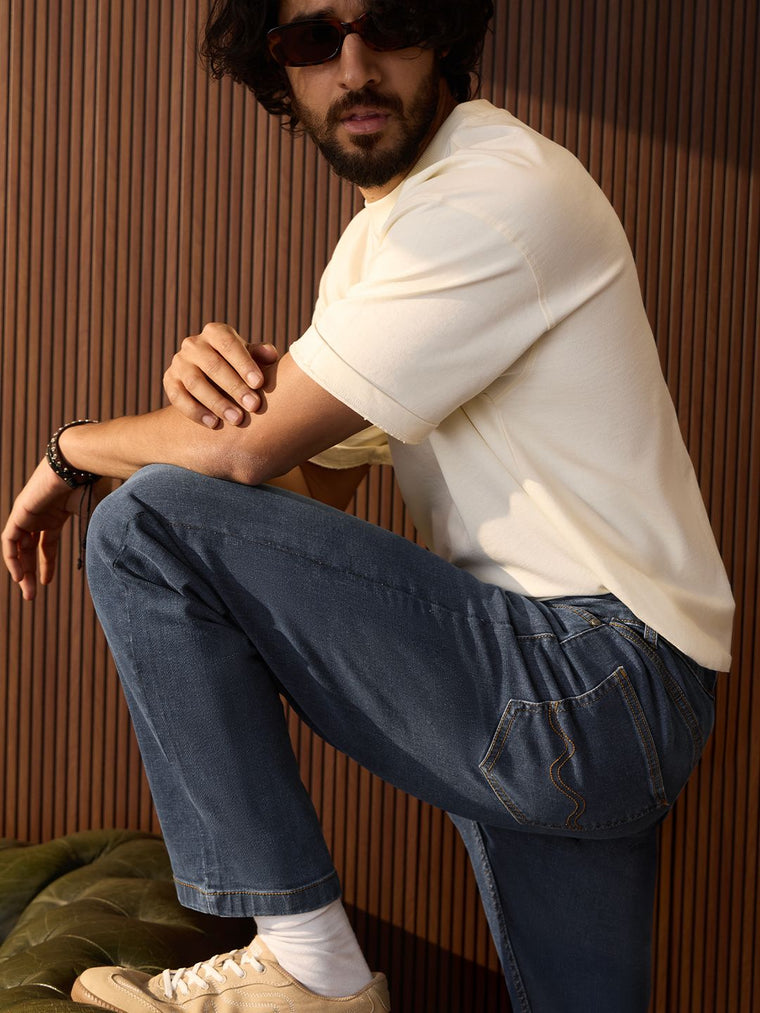 Straight-Fit Denim: Pacific Men Straight Fit Jeans