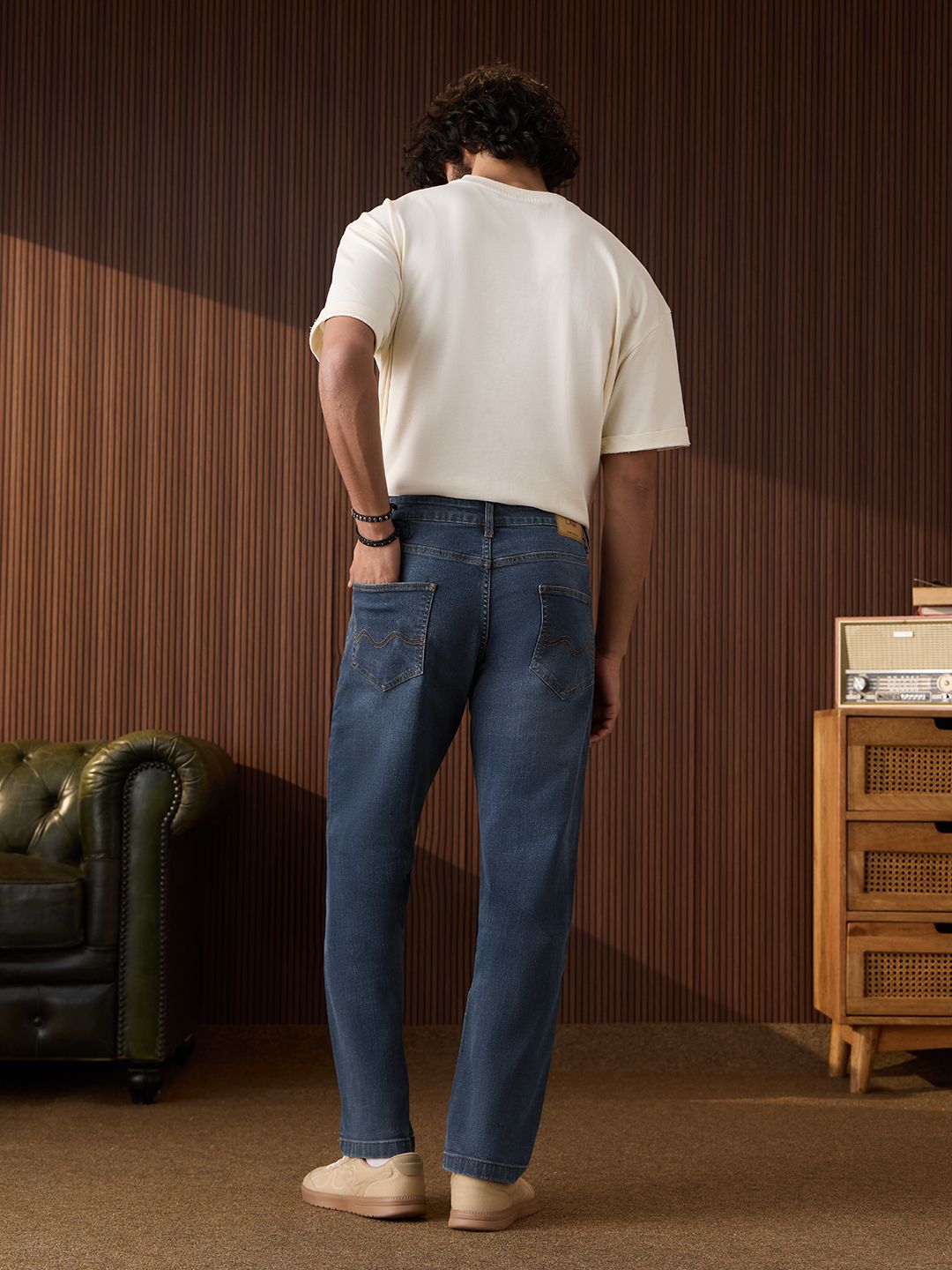 Straight-Fit Denim: Pacific Men Straight Fit Jeans