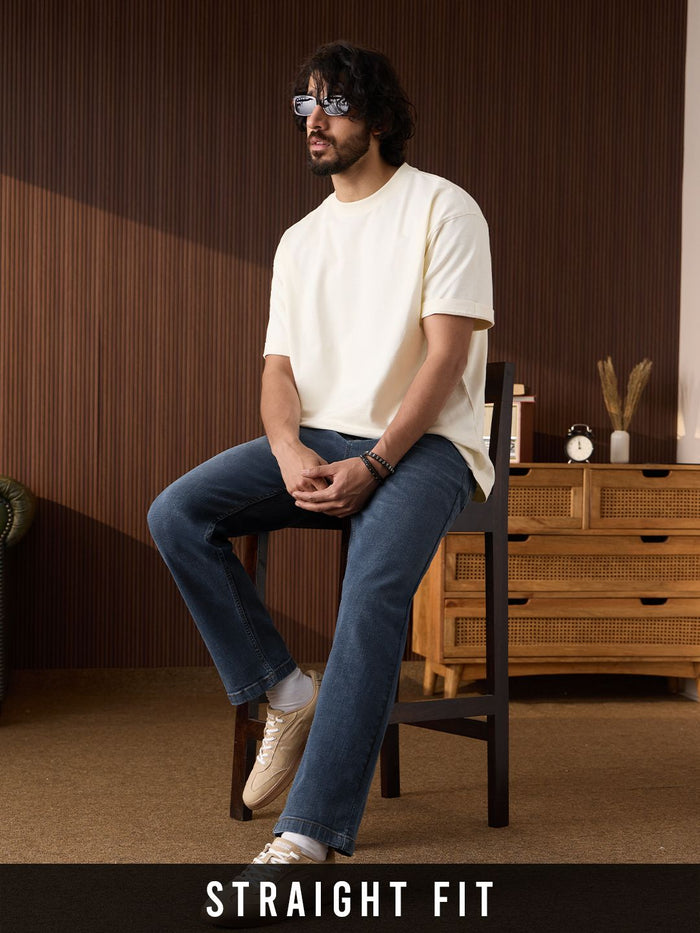 Straight-Fit Denim: Pacific Men Straight Fit Jeans