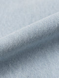 Distressed Denim: Polar Ice Women Straight Denims