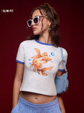 TSS Originals: Goldfish Women Fitted T-Shirts