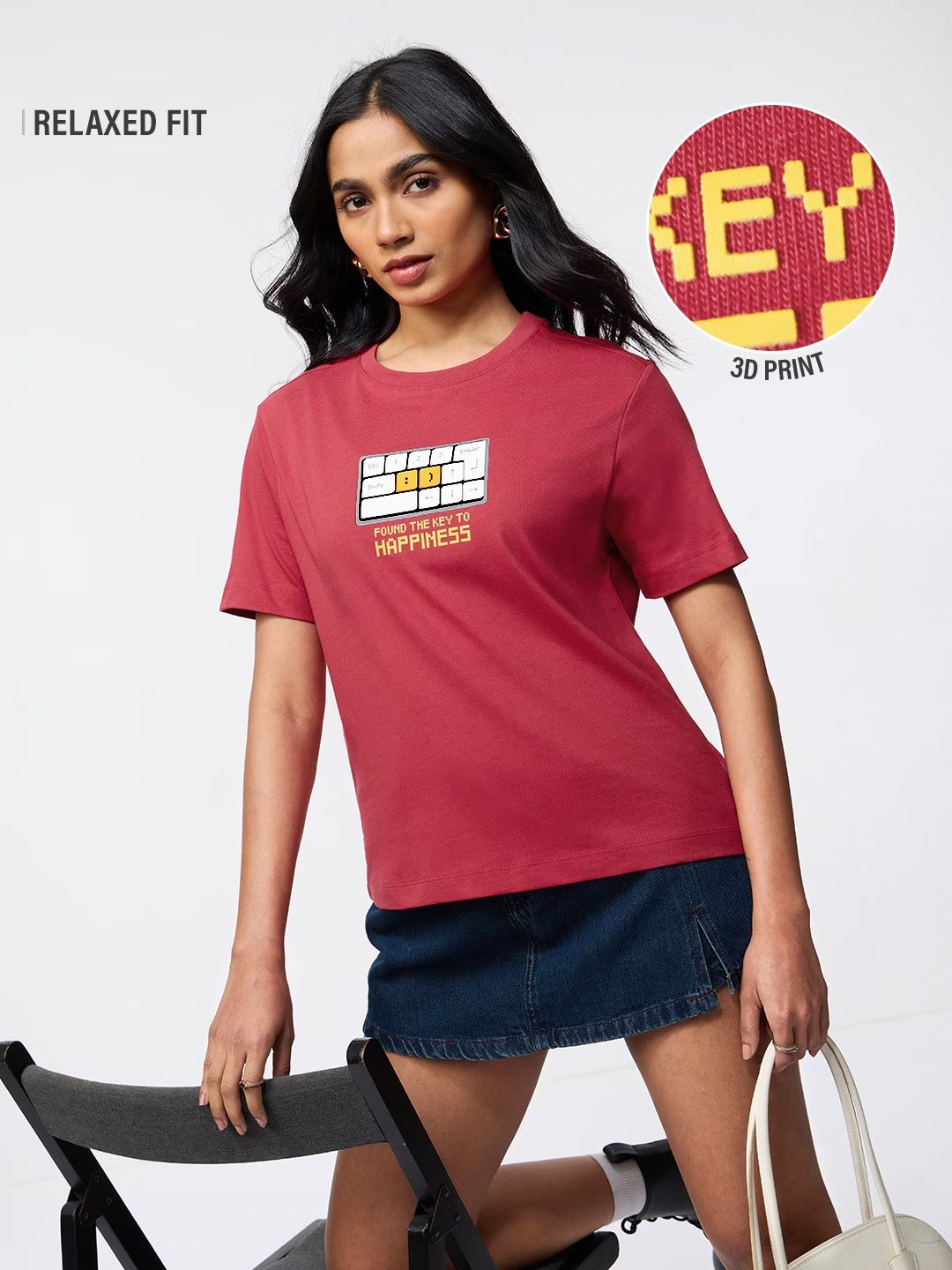 TSS Originals: Happiness Women Relaxed T-Shirts