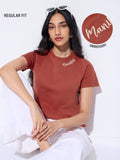TSS Originals: Manifest Women Regular T-Shirts