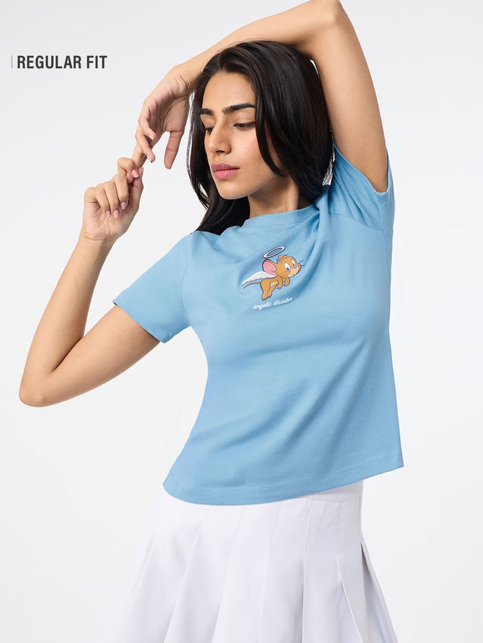 Tom & Jerry: Angel Face Women Relaxed T-Shirts