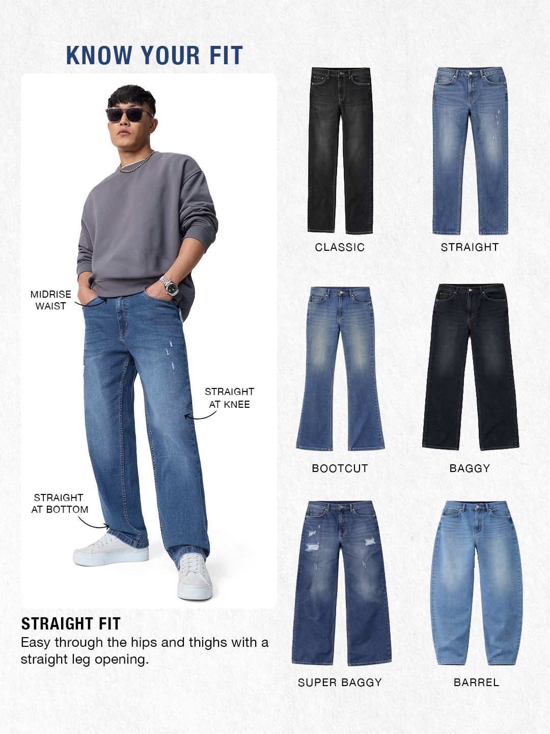 Solids: Rustic Men Cargo Jeans