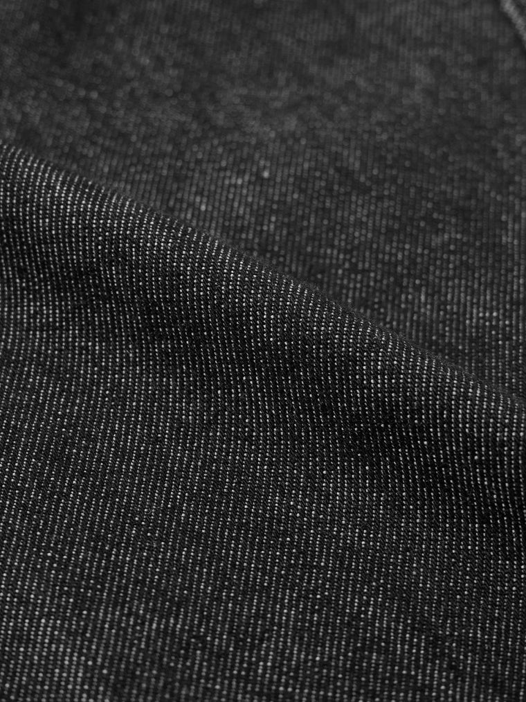 Pleated Denim: Charcoal Men Straight Fit Jeans