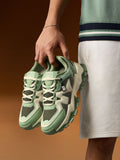 FUMES NX: Sage Men Low Top Sneakers