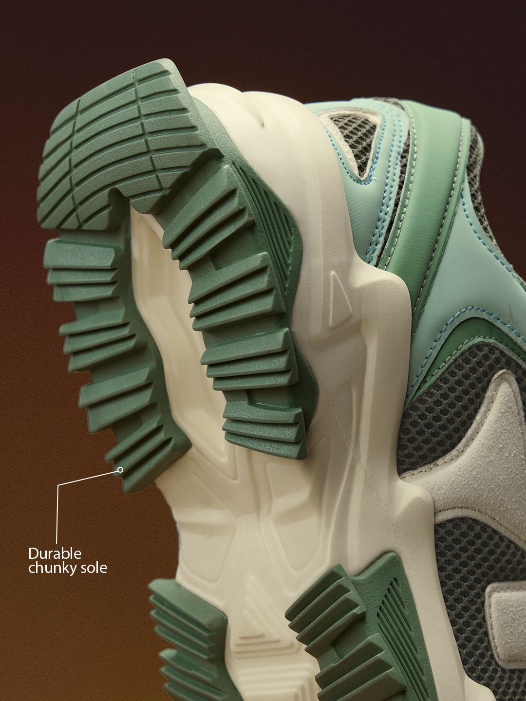 FUMES NX: Sage Men Low Top Sneakers