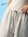 Cotton Linen Pant: Soleil Women Straight Pants