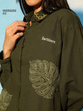 Cotton Linen Shirt: Earthborn Women Oversized Shirts