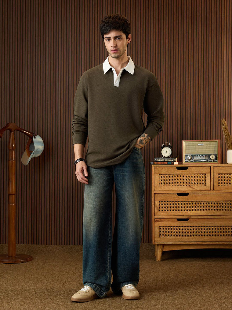 Rugby Polo: Dessert Textured Polos